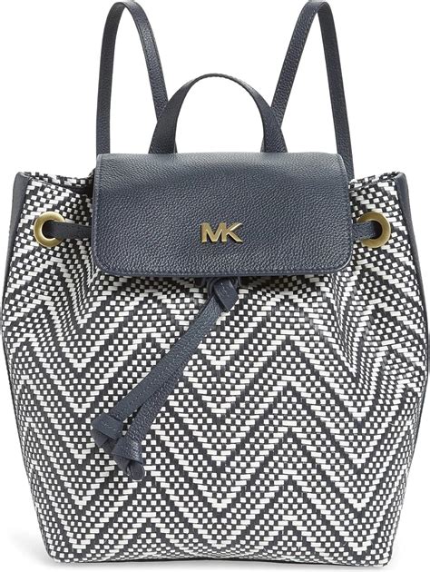 michael kors junie medium top zip crossbody|michael michael kors junie medium flap backpack .